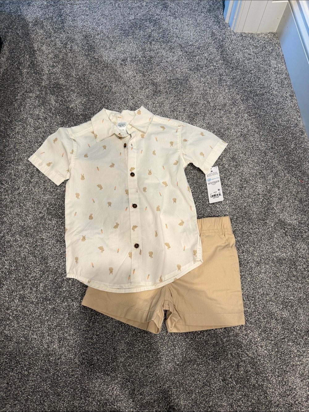 Carters Bunny Easter Outfit